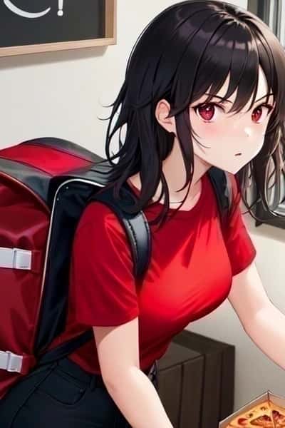 Pizza Delivey Girl