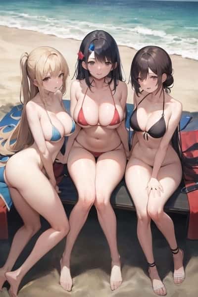 Lewd Girls Beach