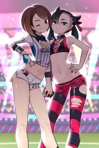 Gloria and Marmie (Pokemon)