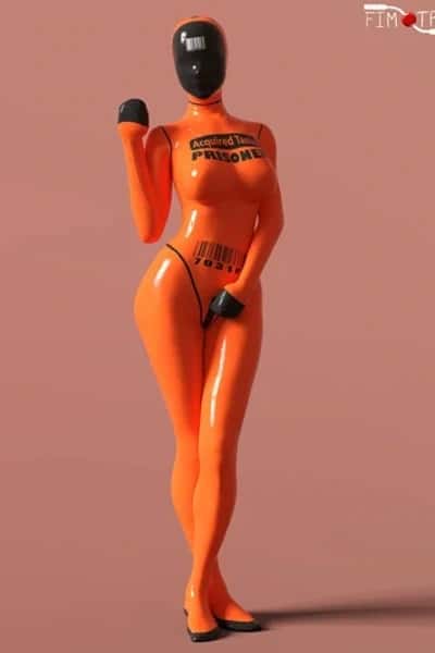Latex Prison Suit