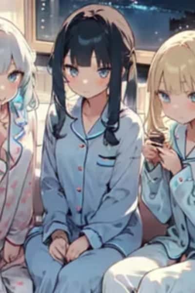 The girls sleepover