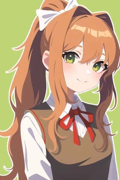 Monika - Your Literature Club wedgie fanatic